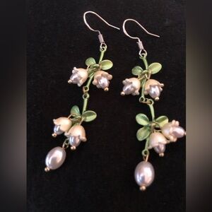 Lily of the Valley Dangle/Drop Earrings